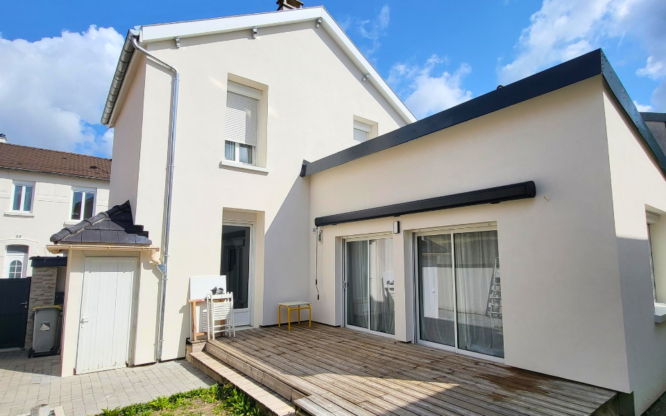 Isolation thermique par l’extérieur dans le cadre d’une rénovation globale - après