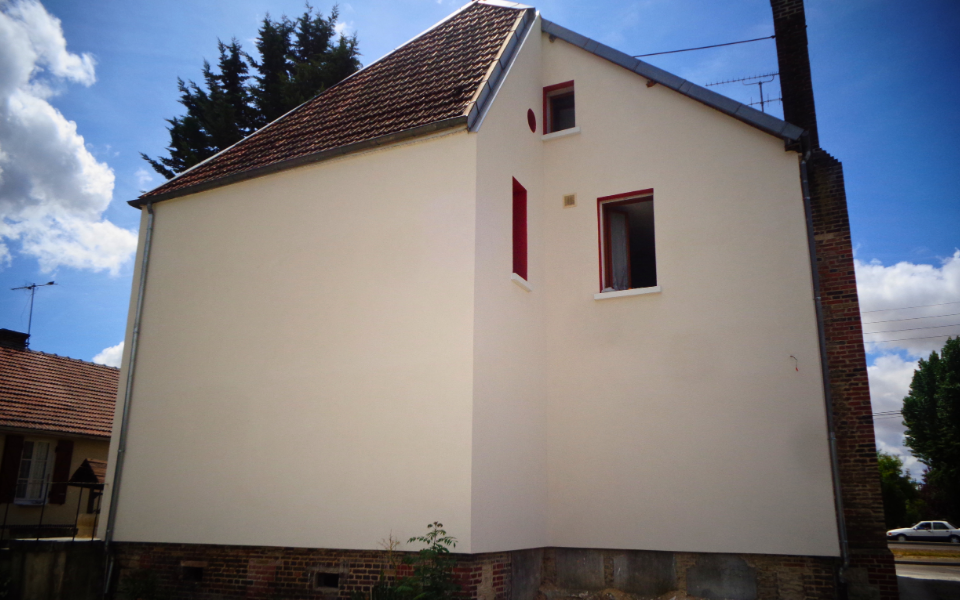 Rénovation complète et isolation extérieure d’un immeuble à ossature bois - après