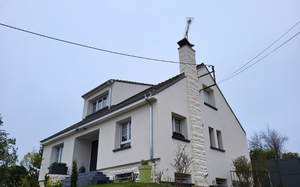 Isolation thermique par l’extérieur et modernisation d’une maison de caractère - après