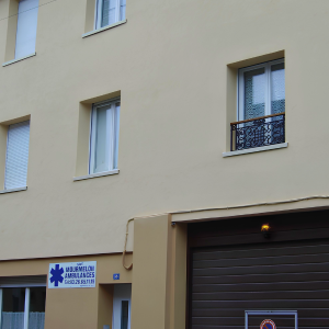 Ravalement de façade avec un enduit épais minéral à la chaux - après